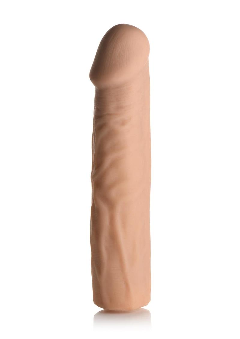 JOCK Extra Long Penis Extension Sleeve 3in - Vanilla