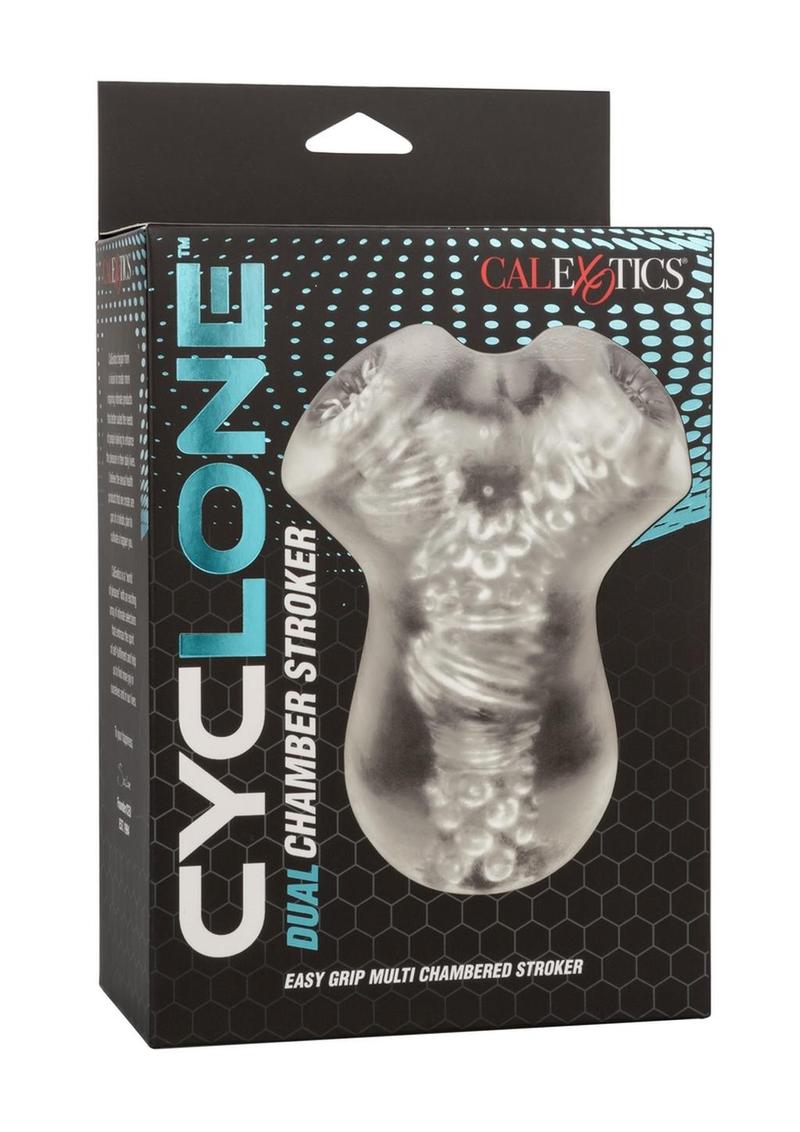 Cyclone Dual Chamber Stroker - Clear