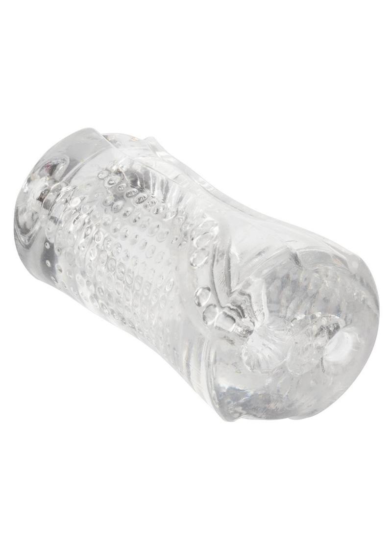Cyclone Dual Ribbed Stroker - Clear