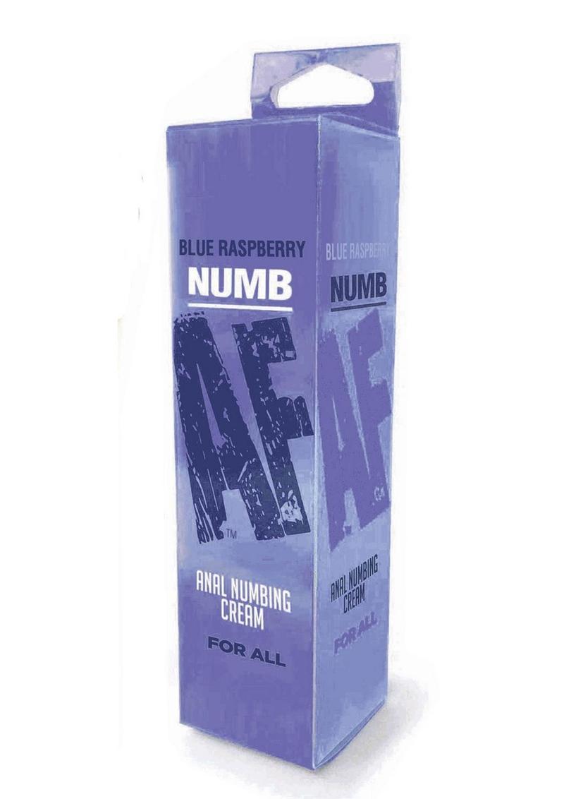 Numb AF Anal Numbing Flavored Cream - Blue Raspberry