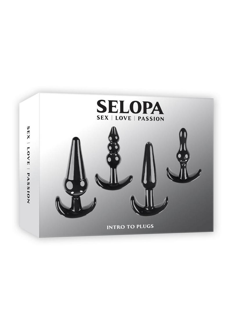 Selopa Intro to Plugs (4pc Set) - Black
