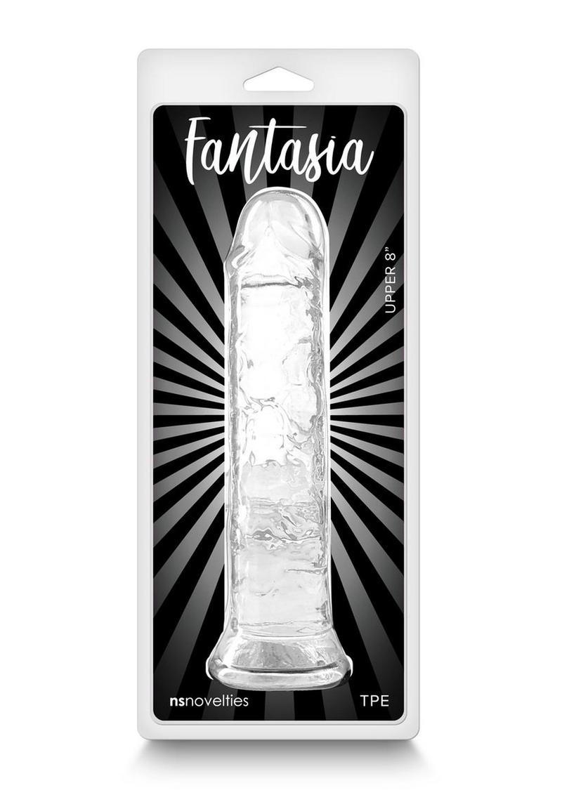 Fantasia Upper Dildo 8in - Clear