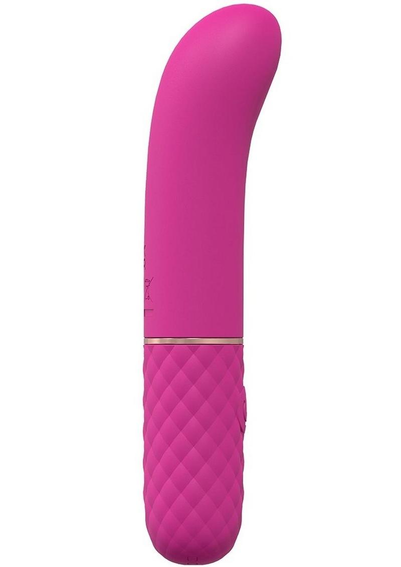 LoveLine Dolce Silicone Rechargeable 10 Speed Mini G-Spot Vibrator - Pink