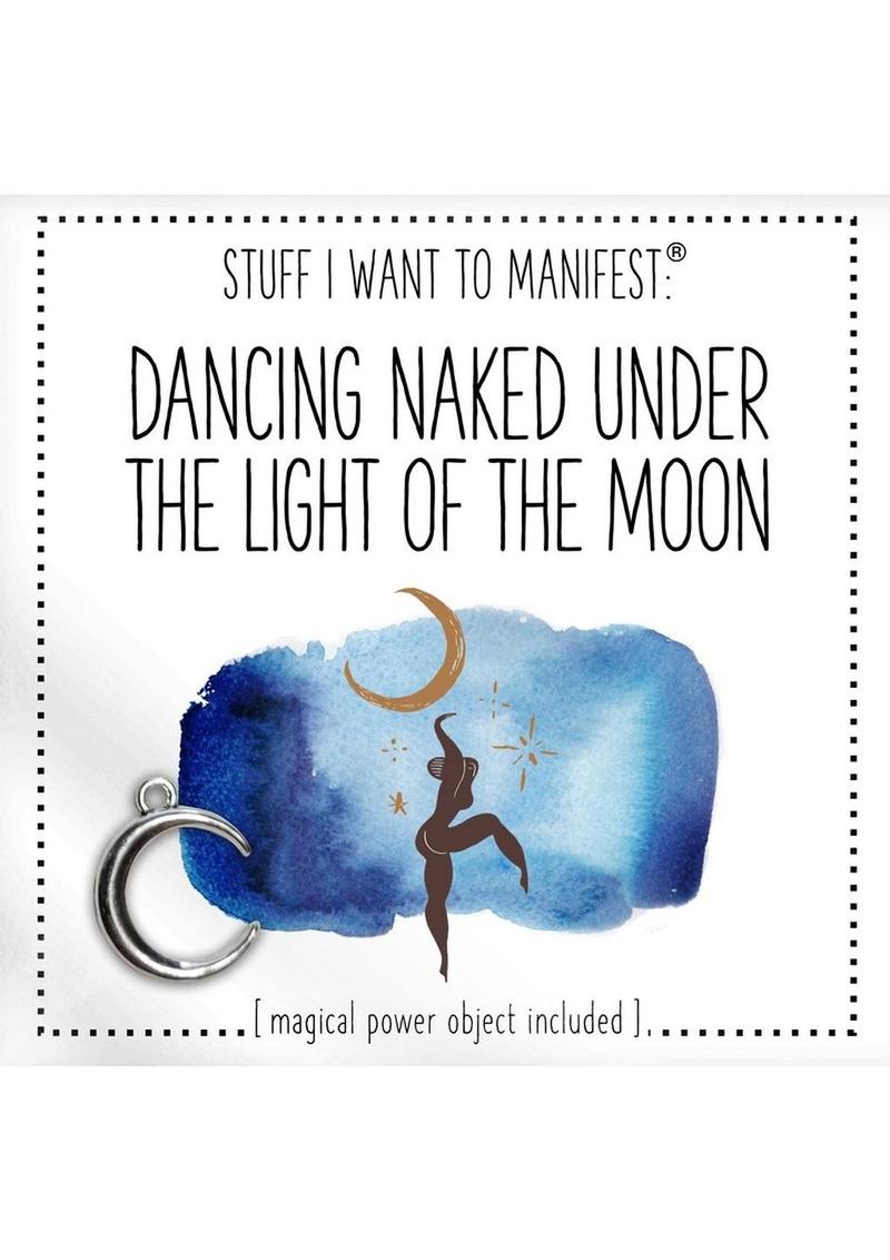 Warm Human Dancing Naked Under The Light Of The Moon