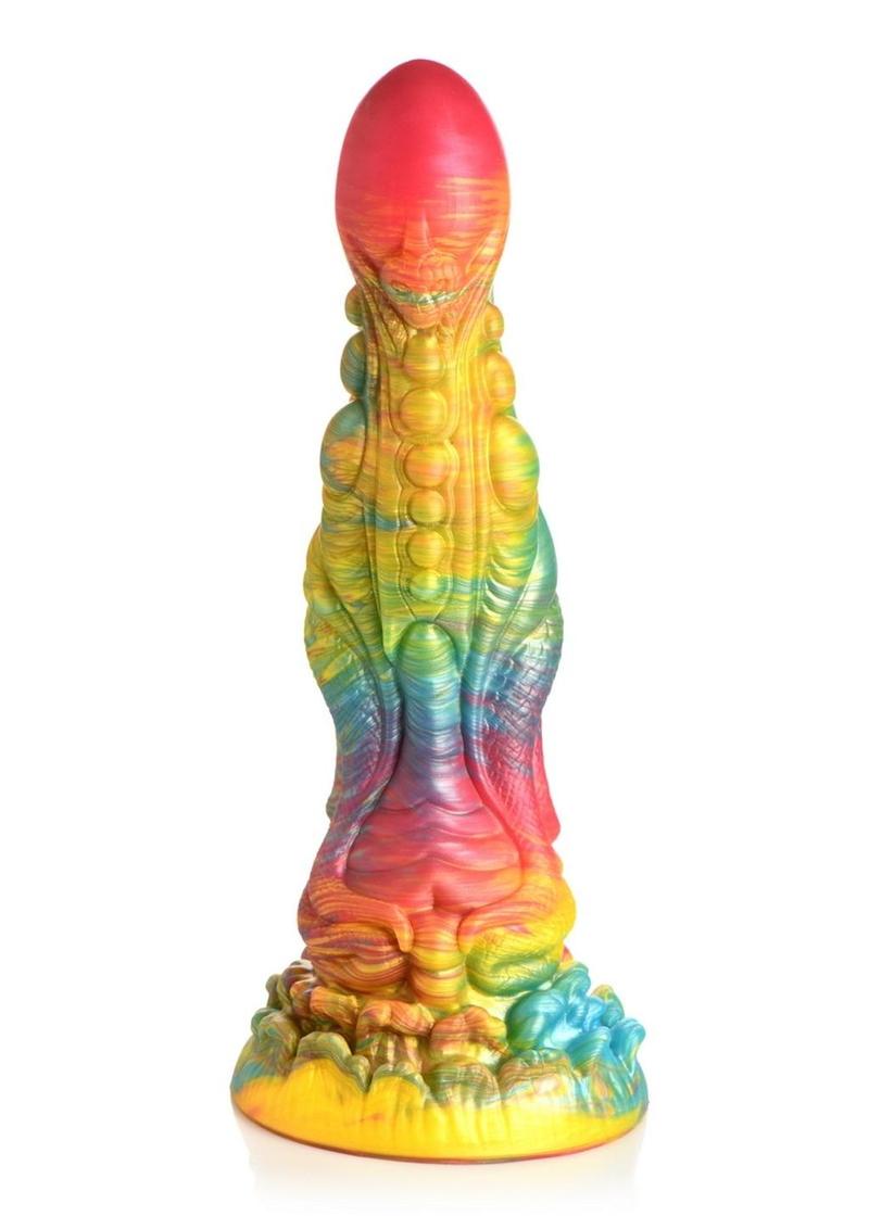 Creature Cocks Majestic Merman Silicone Dildo - Rainbow