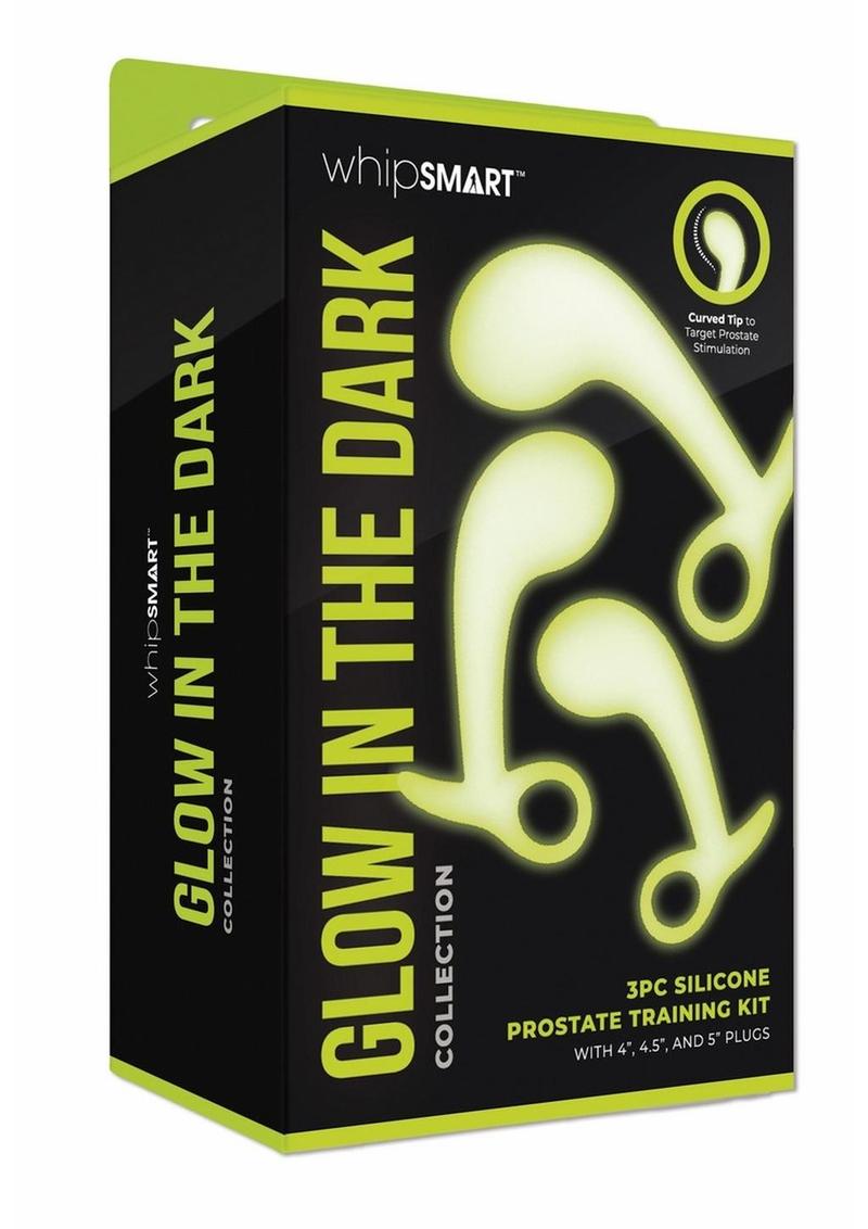 WhipSmart Glow in the Dark Prostate Training Kit (3 Piece) - Green