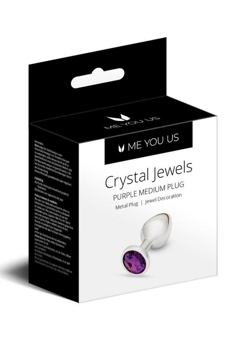 ME YOU US Crystal Jewels - Medium - Purple