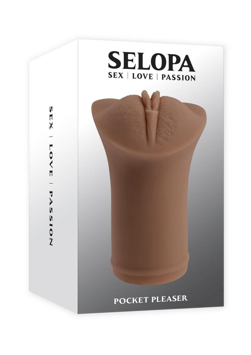 Selopa Pocket Pleaser Pussy Stroker - Chocolate