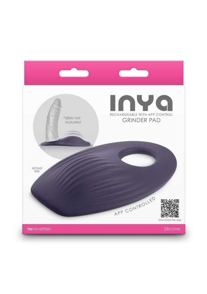 Inya Grinder Rechargeable Silicone Vibrator - Gray