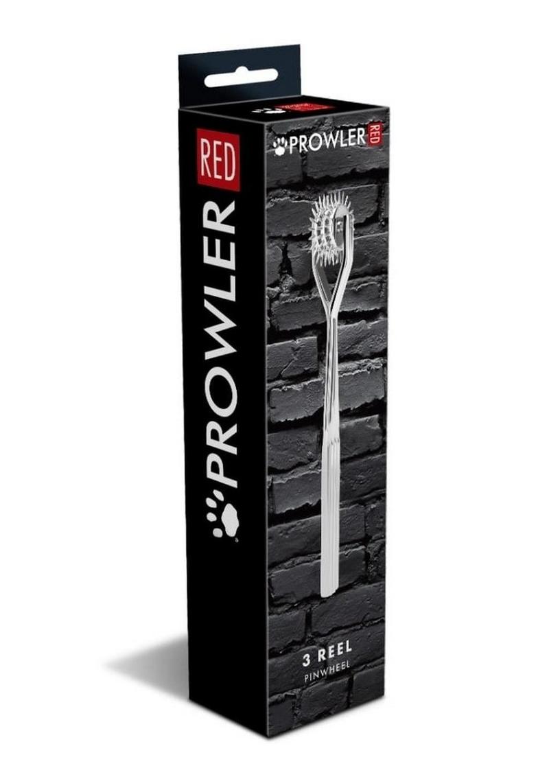 Prowler RED 3 Reel Pinwheel - Silver