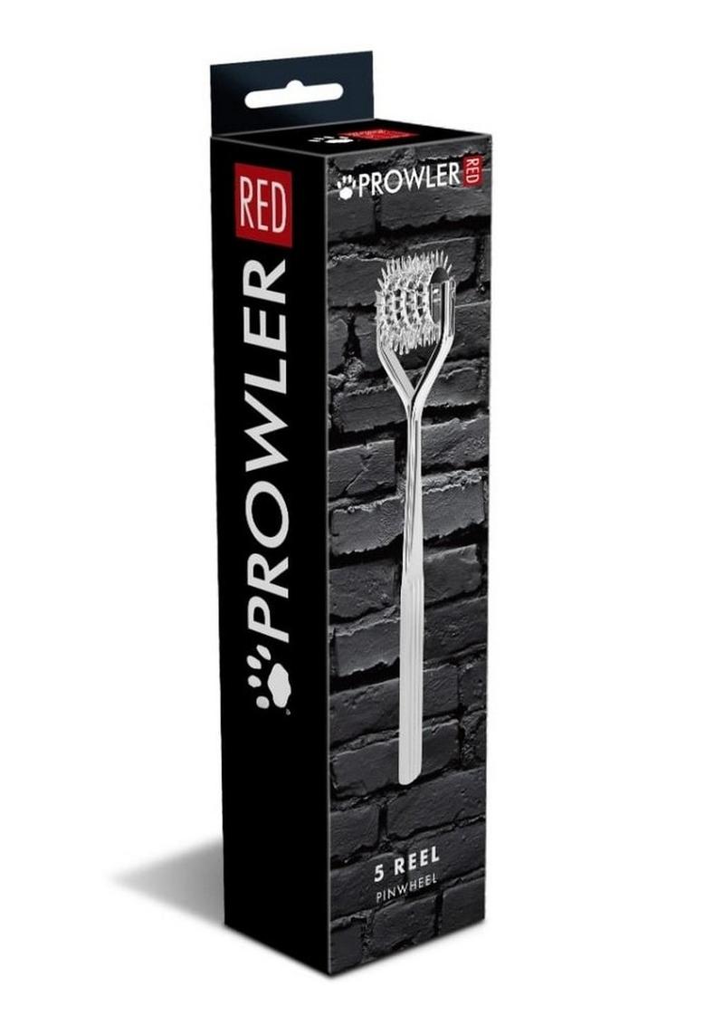 Prowler RED 5 Reel Pinwheel - Silver