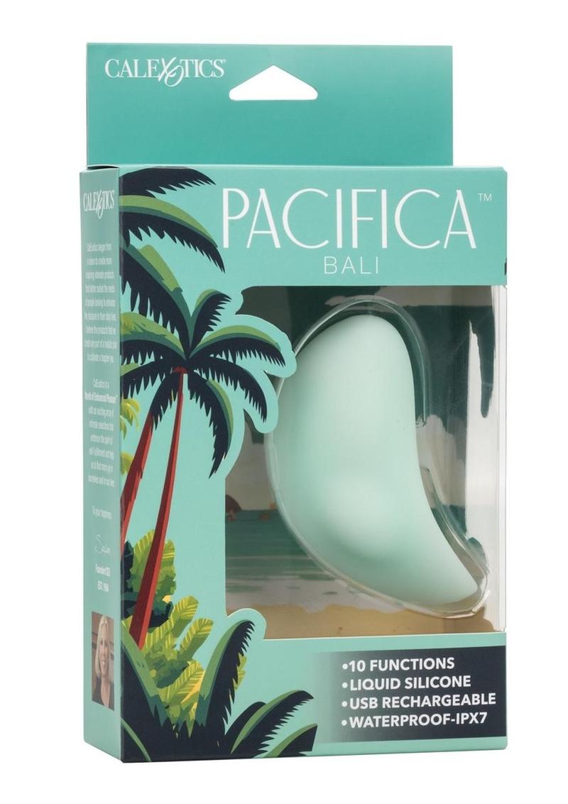 Pacifica Bali Rechargeable Silicone Vibrator - Green