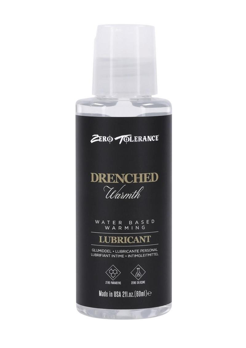 Zero Tolerance Drenched Warmth Water Based Lubricant 2oz