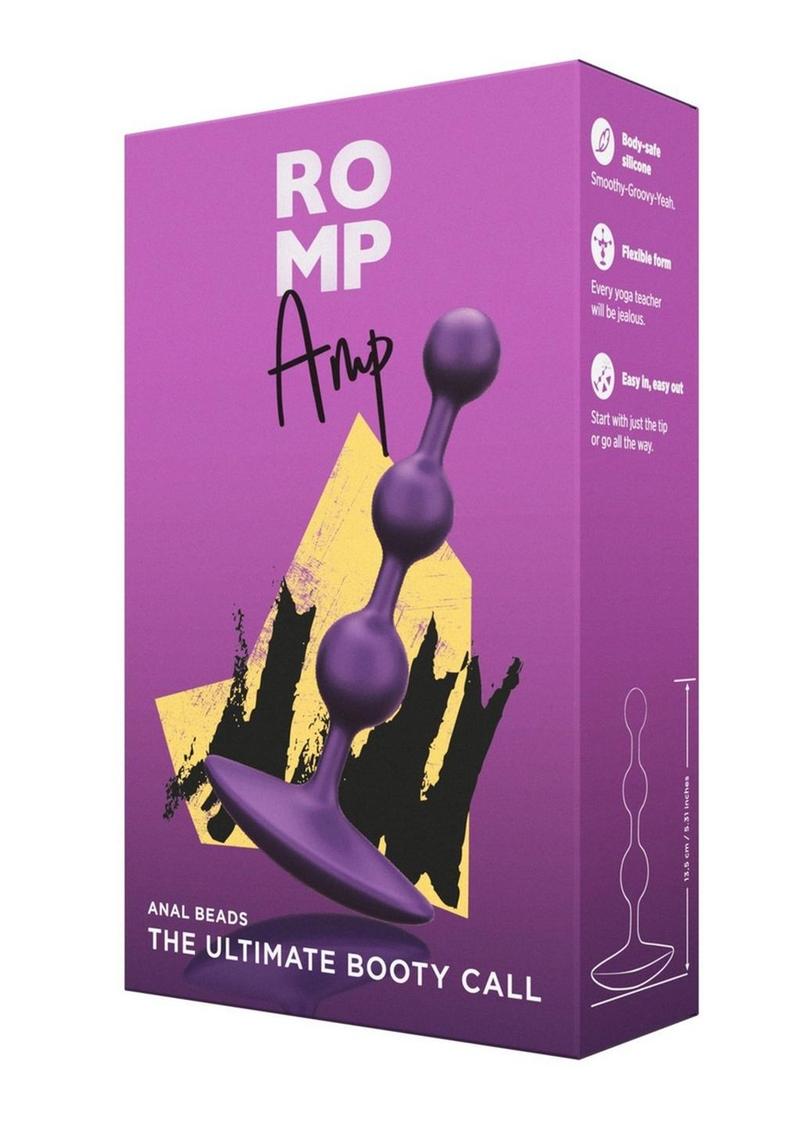Romp Amp Anal Beads - Purple