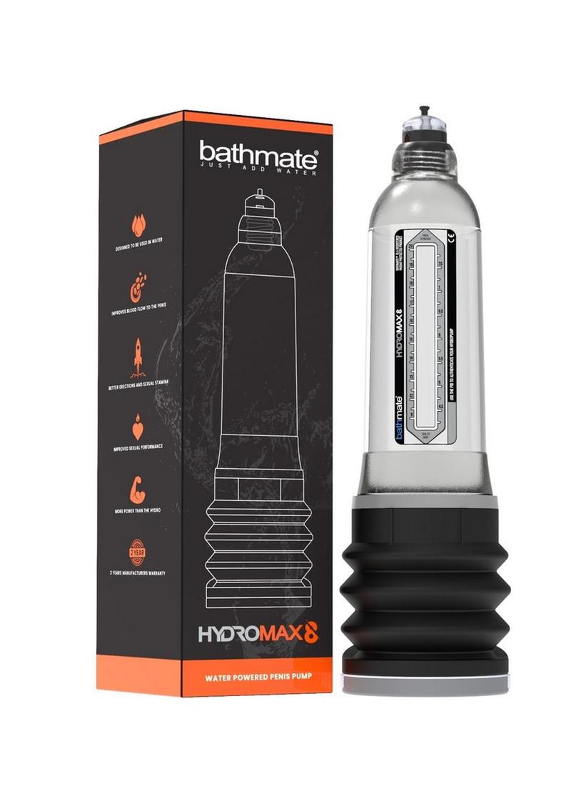 Hydromax8 Penis Pump - Clear