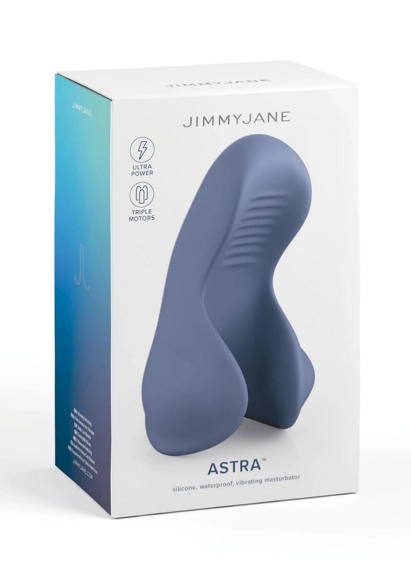 JimmyJane Astra Rechargeable Triple Motor Masturbator - Blue
