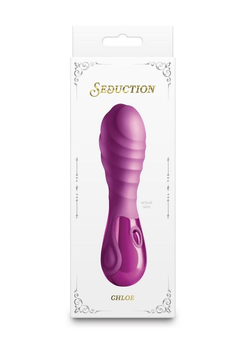 Seduction Chloe Rechargeable Silicone Mini Vibrator - Pink