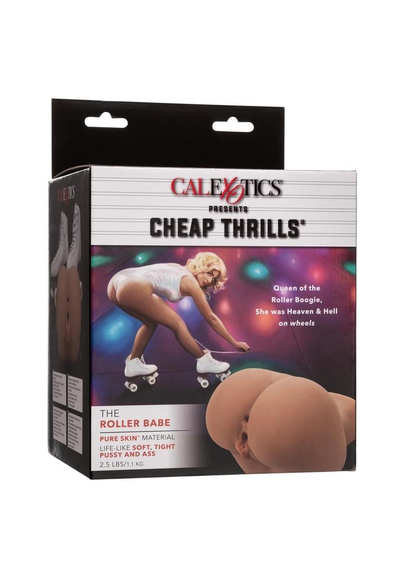 Cheap Thrills The Roller Babe Stroker - Pussy - Chocolate