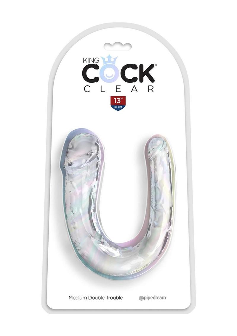 King Cock Clear Double Trouble - Medium