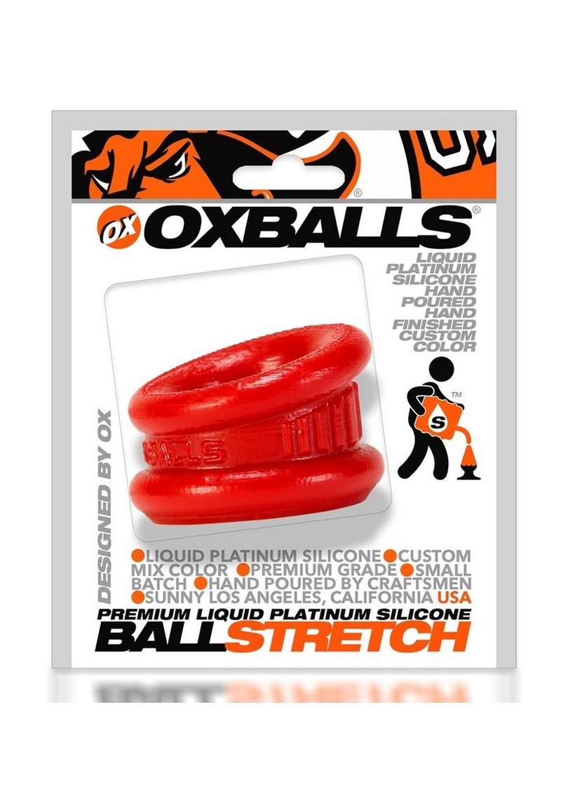 Oxballs Neo-Stretch Neo-Angle Silicone Ball Stretcher - Red