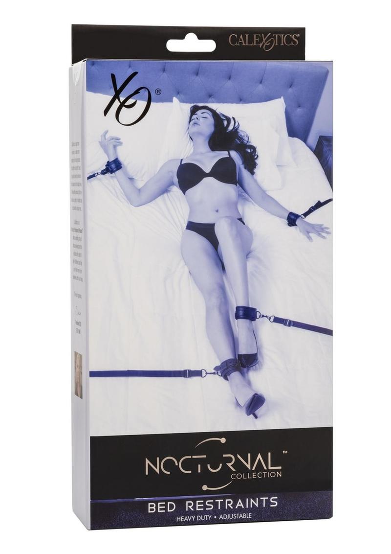 Nocturnal Collection Bed Restraints - Black