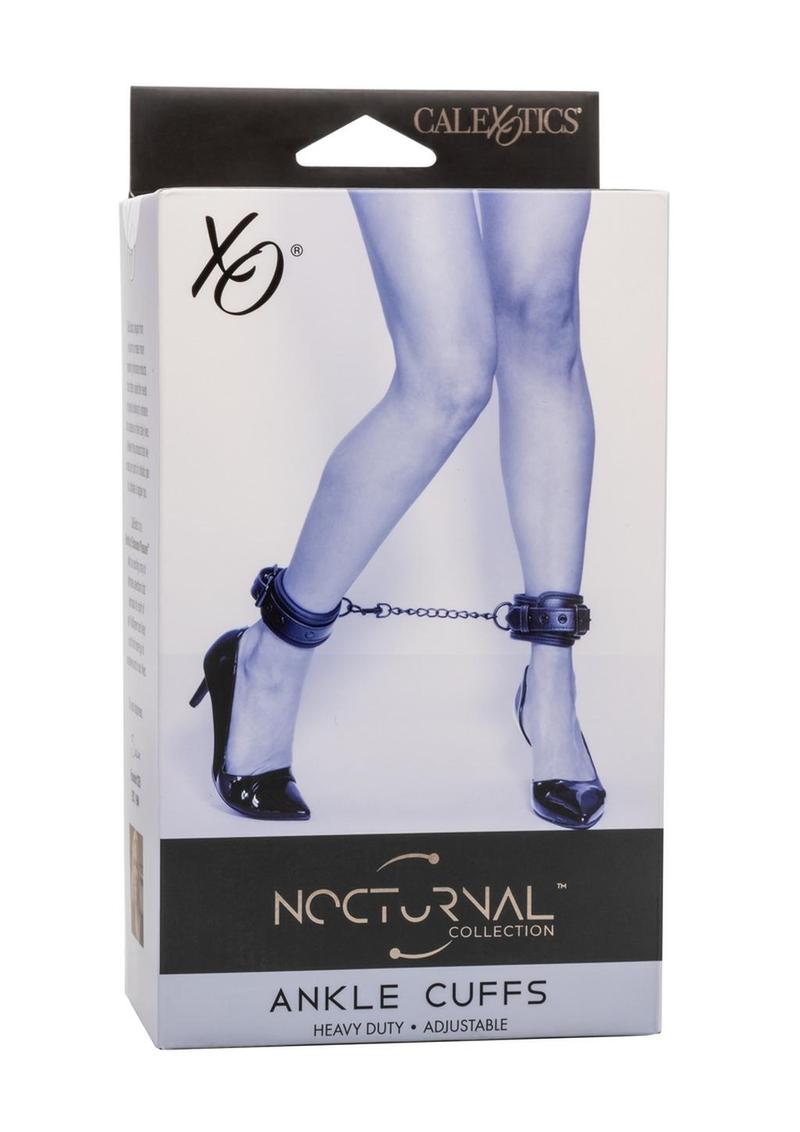 Nocturnal Collection Ankle Cuffs - Black