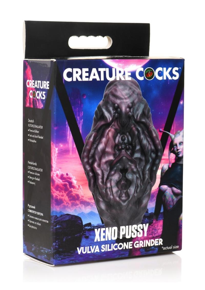 Creature Cocks Xeno Pussy Vulva Silicone Non-Penetrative Grinder - Multicolor