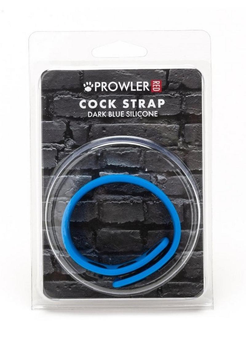 Prowler RED Silicone Cock Strap - Dark Blue