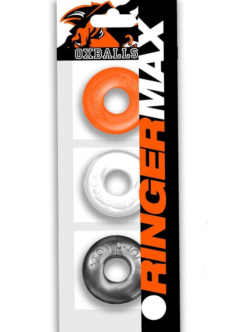 Ringer Max Cock Ring (3 Pack) - Hazzard