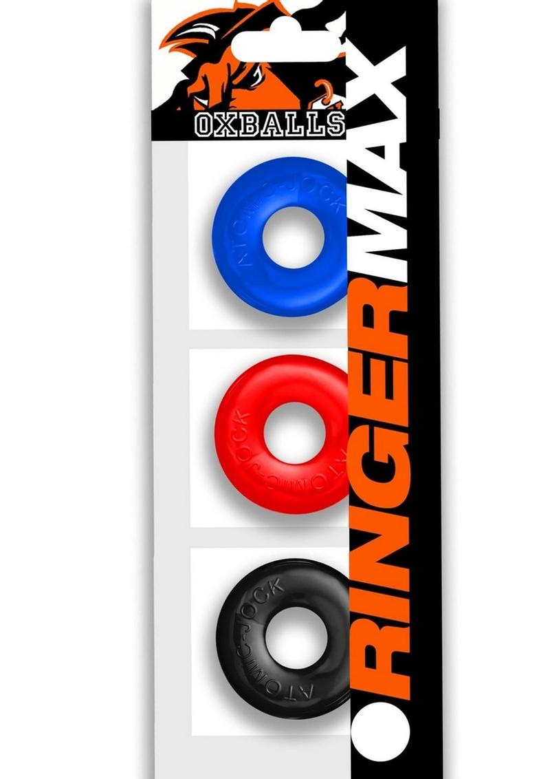 Ringer Max Cock Ring (3 Pack) - Assorted