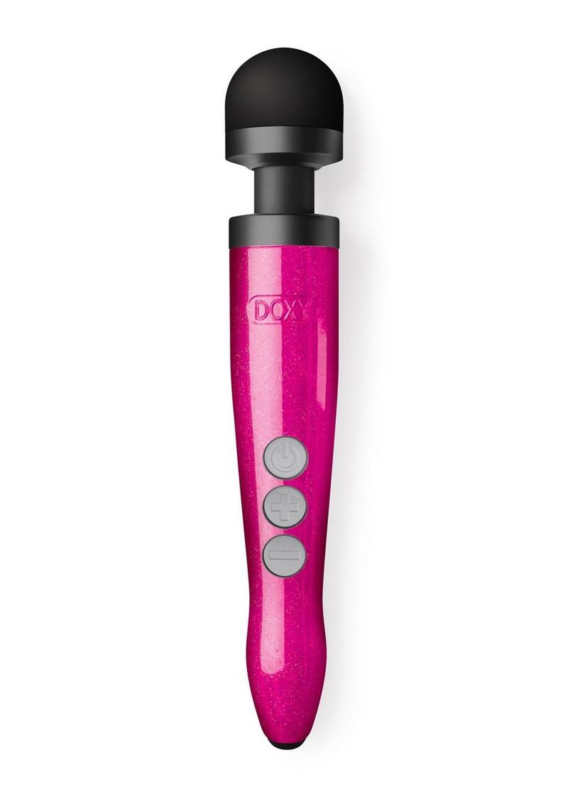 Doxy Die Cast 3R Wand Rechargeable Vibrating Body Massager - Hot Pink