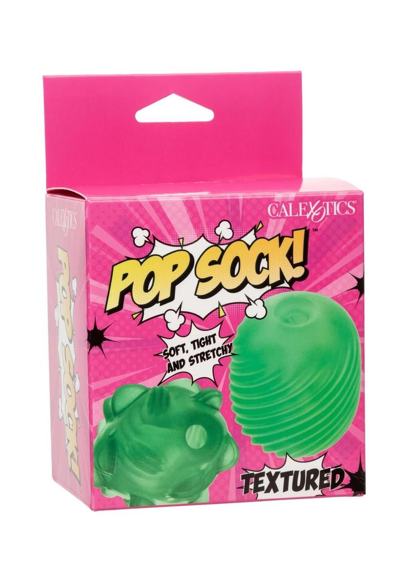 Pop Sock Textured Stroker - Green