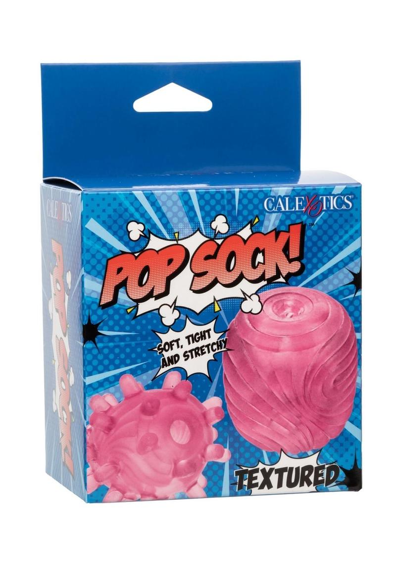 Pop Sock Textured Stroker - Pink