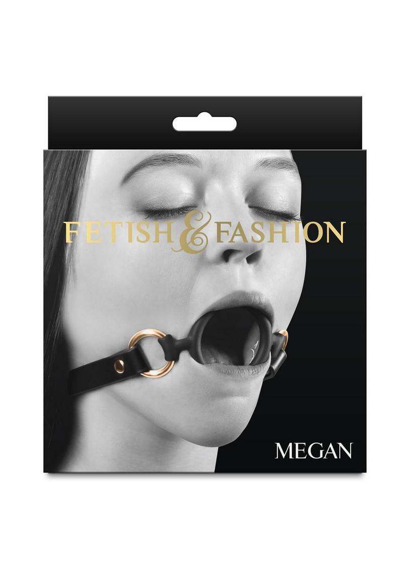 Fetish and Fashion Megan Silicone Ball Gag - Black