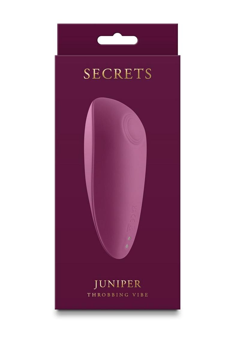 Secrets Juniper Rechargeable Silicone Vibrator - Magenta