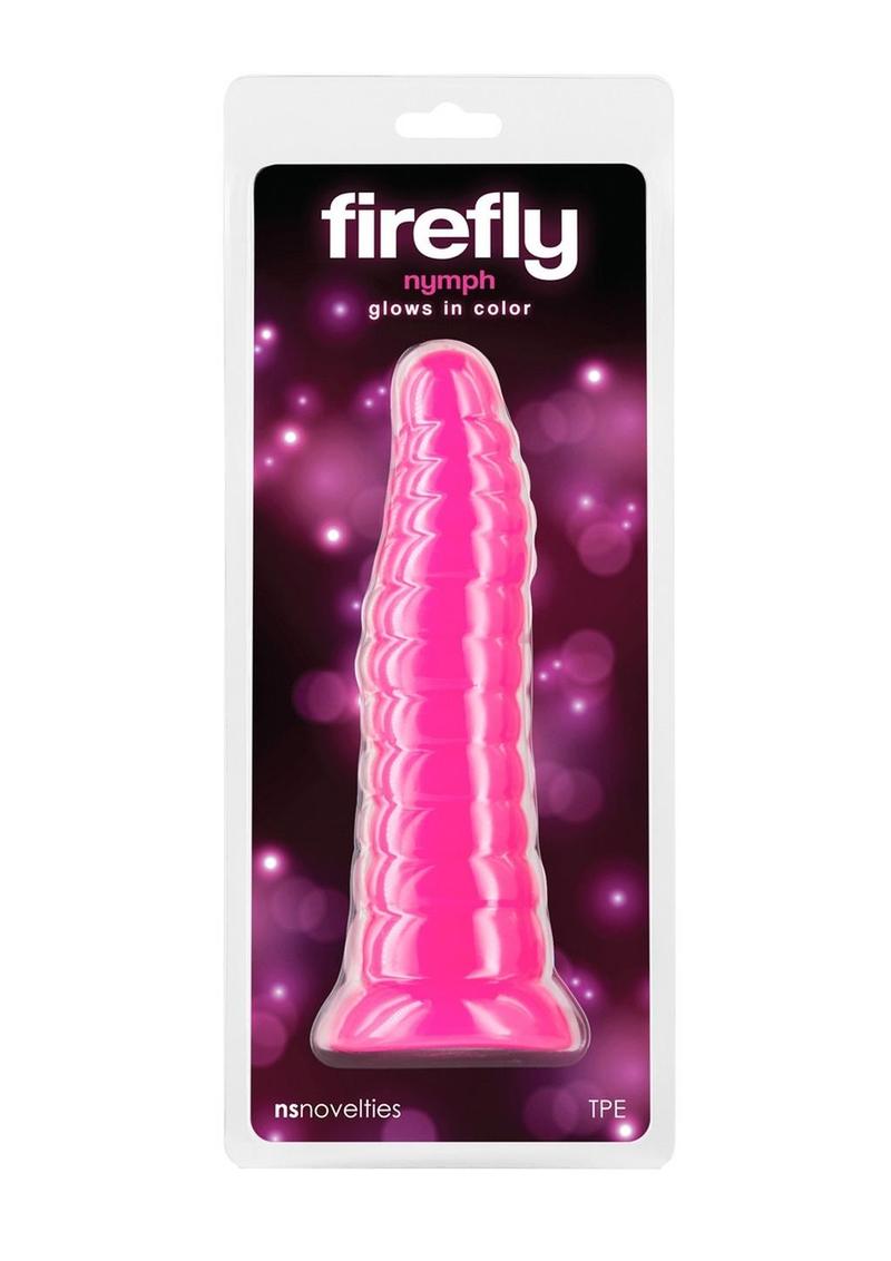 Firefly Nymph Glow in The Dark Dildo - Pink