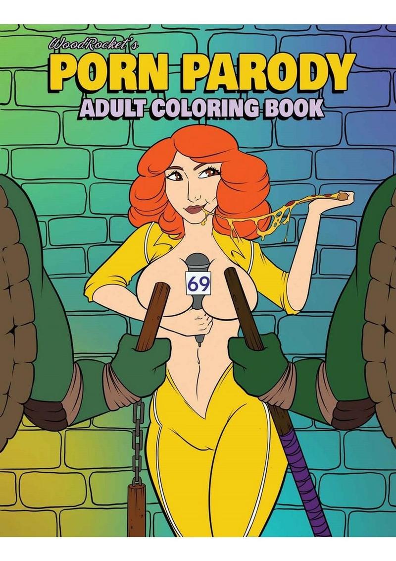 Porn Parody Adult Coloring Book