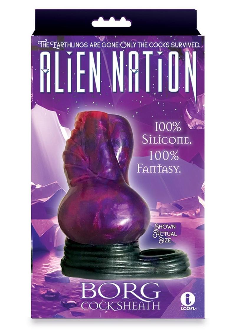 Alien Nation Borg Silicone Sheath - Purple/Blue