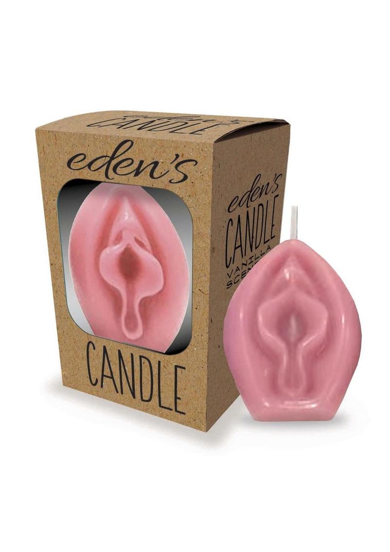 Eden`s Candle Vanilla Scented Vagina - Rose Pink