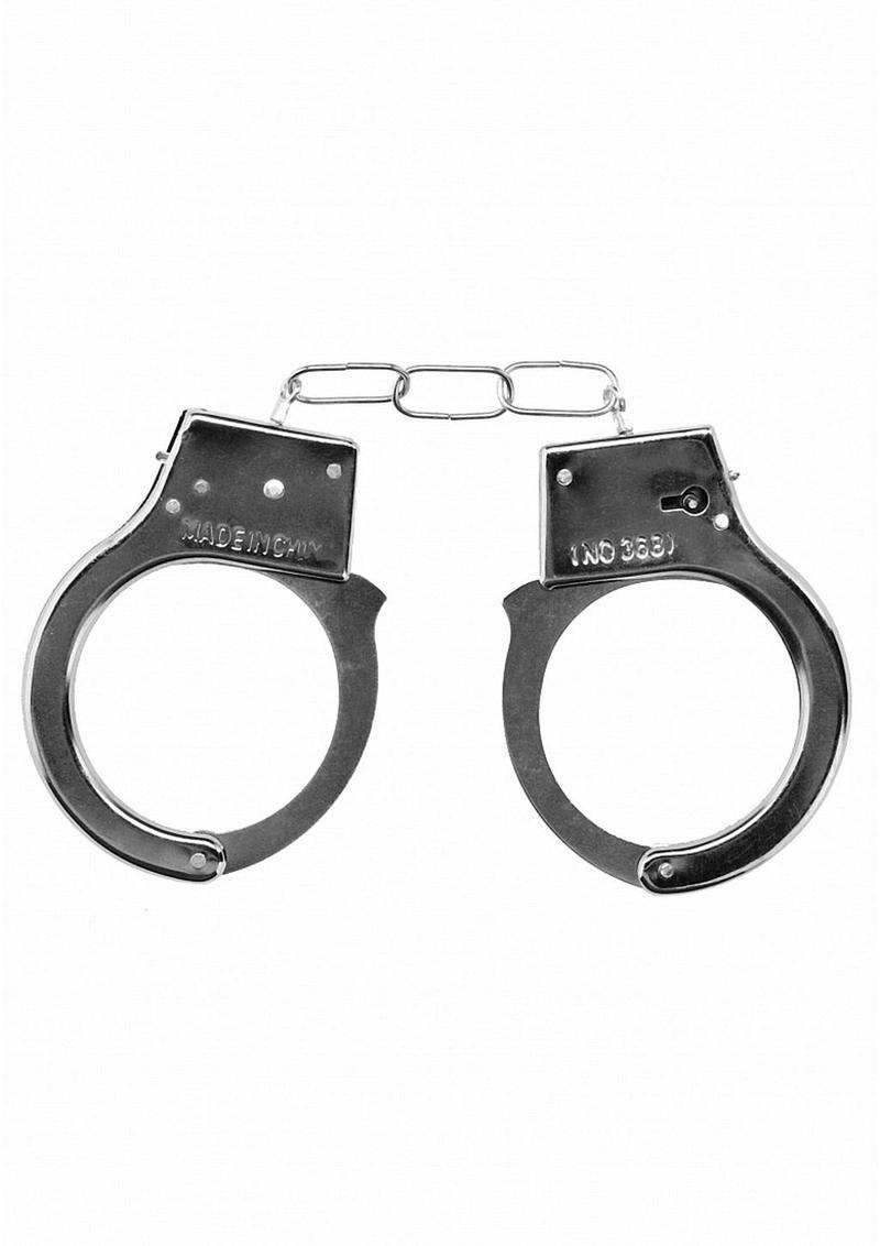 Ouch! Beginners Handcuffs Metal - Silver