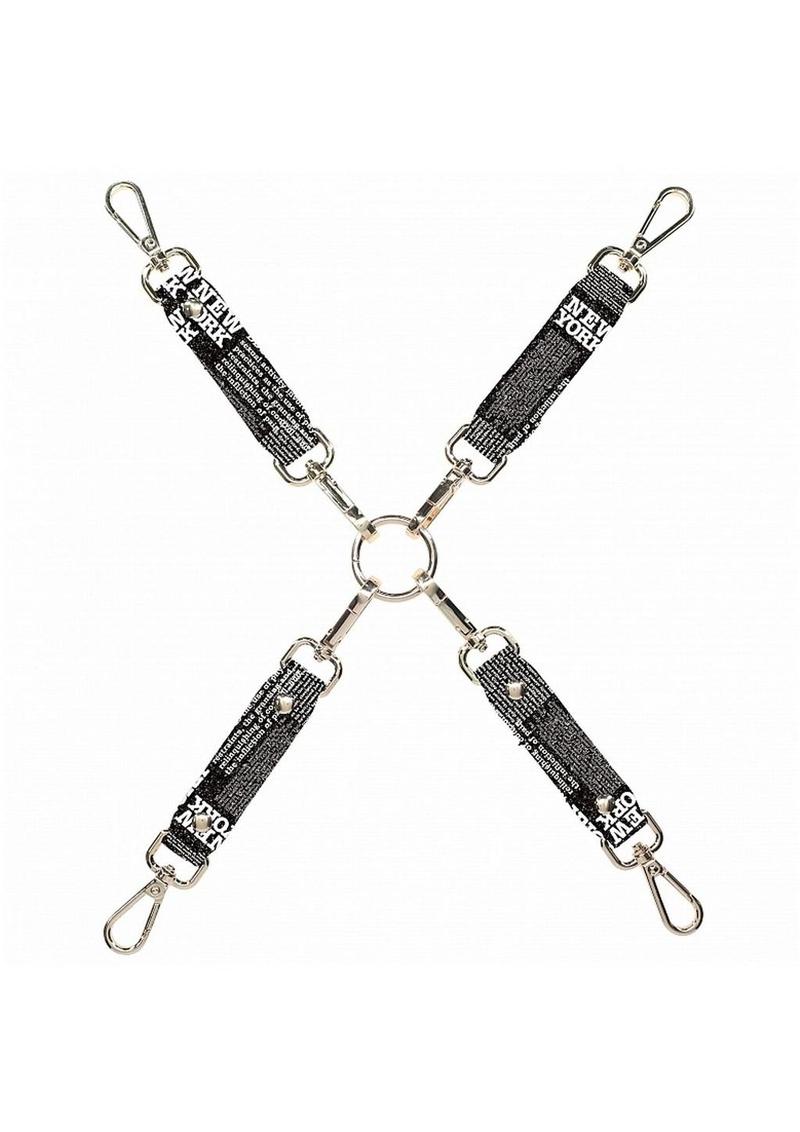 Ouch! NY Collection Hogtie Connectors - Black