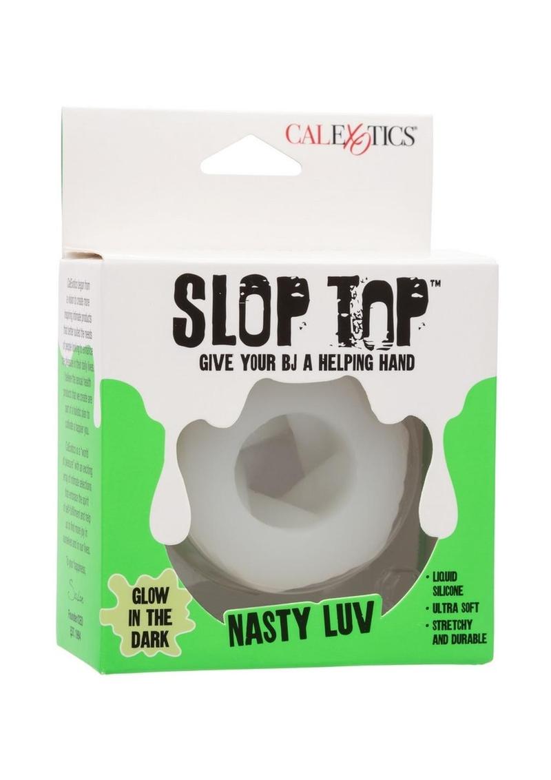 Slop Top Nasty Luv Silicone Dual Entry Pussy and Ass - Vanilla