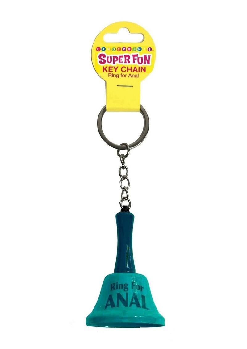 Super Fun Key Chain Ring For Anal - Teal