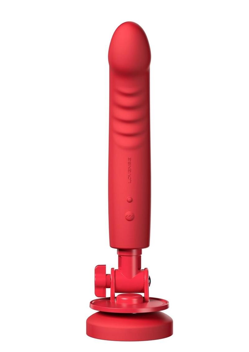 Lovense Mission 2 Silicone Rechargeable Vibrator - Red